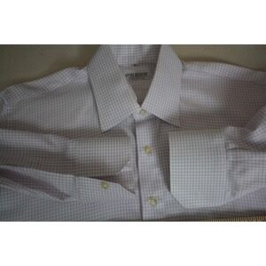 DAVID AUGUST Lifestyle Outfitters New Men's Shirt Light Blue Check All Cotton L